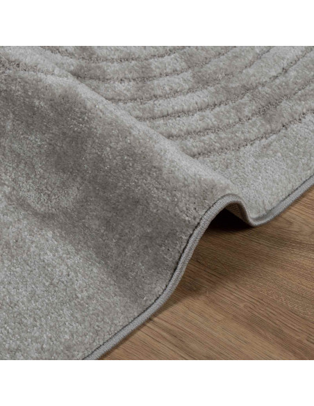 Tappeti per area Quadrato HUARTE Grigio 240 x 240 cm Poliestere