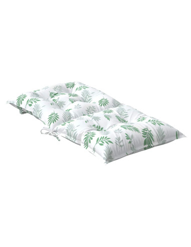 Cuscino per Sedia Lowback 6 pcs Bianco 100 x 50 x 7 cm Oxford