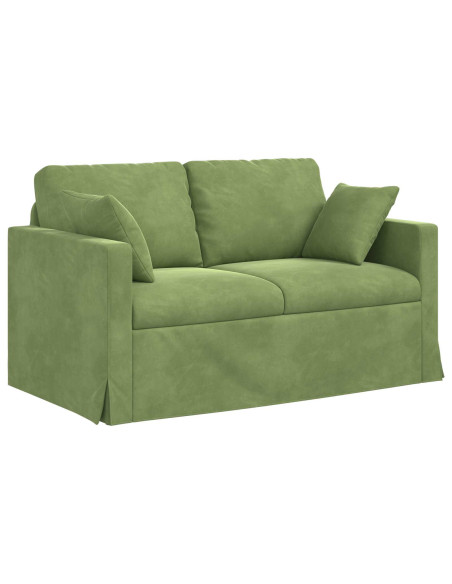 Divano 2 pcs Verde chiaro