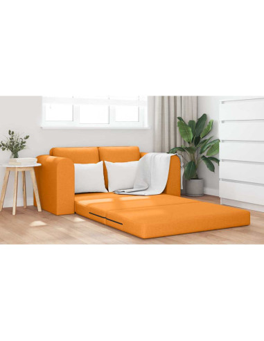 Divano letto 60cm Giallo Scuro Tessuto