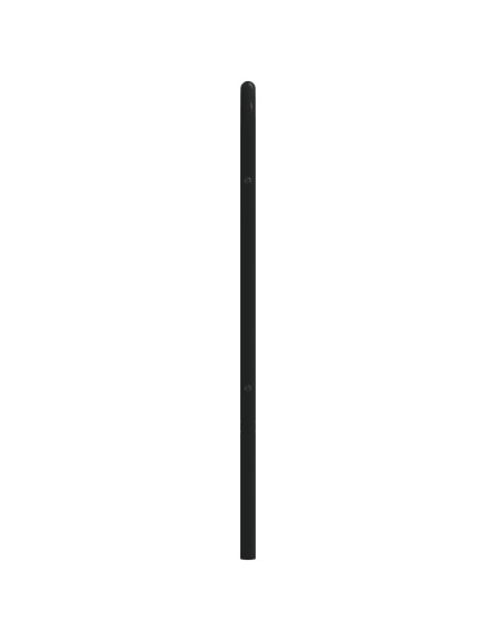 Testiera di Ricambio in Metallo Nero 140 cm