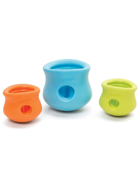West Paw Giocattolo per Cani con Zogoflex Toppl Verde Mela S
