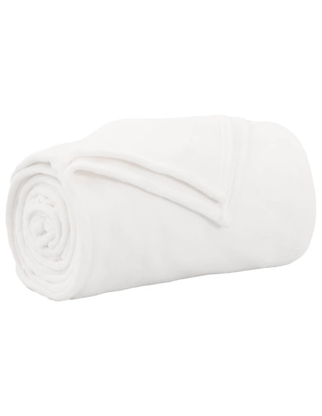 Coperta Bianco 130 x 150 cm Panno