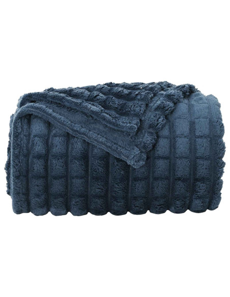Coperta Blu navy 240 x 220 cm Panno