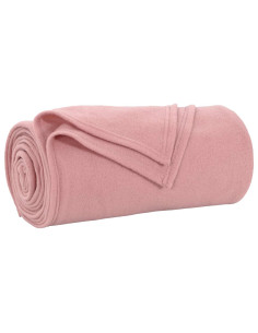 Coperta Rosa 240 x 220 cm Panno 2