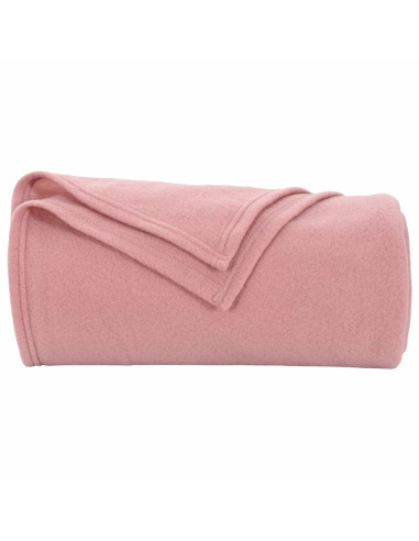 Coperta Rosa 240 x 220 cm Panno