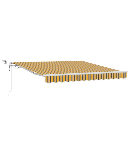 Tenda Retrattile Multicolore 300 x 250 cm Poliestere e Metallo