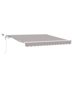 Tenda Retrattile Grigio chiaro 300 x 250 cm 2