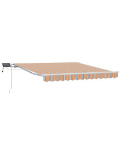 Tenda Retrattile Multicolore 350 x 250 cm Tessuto e acciaio 2