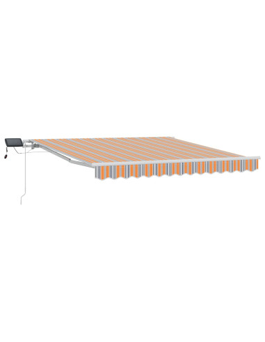 Tenda Retrattile Multicolore 350 x 250 cm Tessuto e acciaio