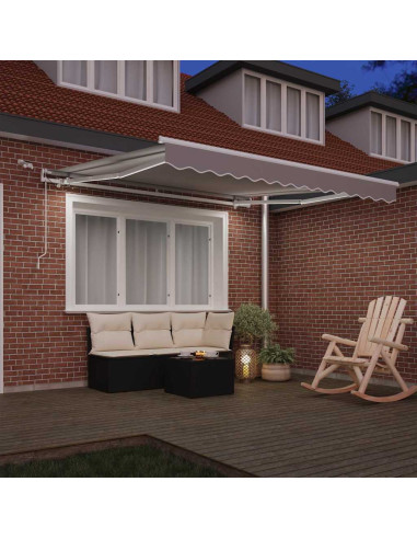 Tenda Retrattile Grigio chiaro 350 x 250 cm