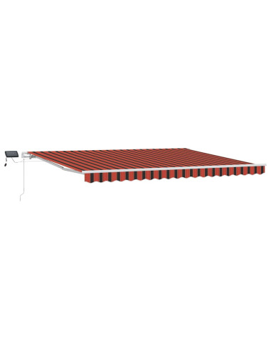 Tenda Retrattile arancione e marrone 450 × 350 cm