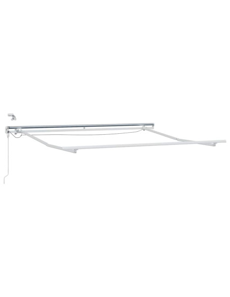 Struttura della tenda Bianco 350 x 250 cm Alluminio