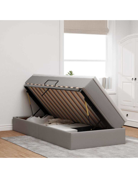 Letto con contenitore e materasso Talpa 90 x 200 cm Poliestere