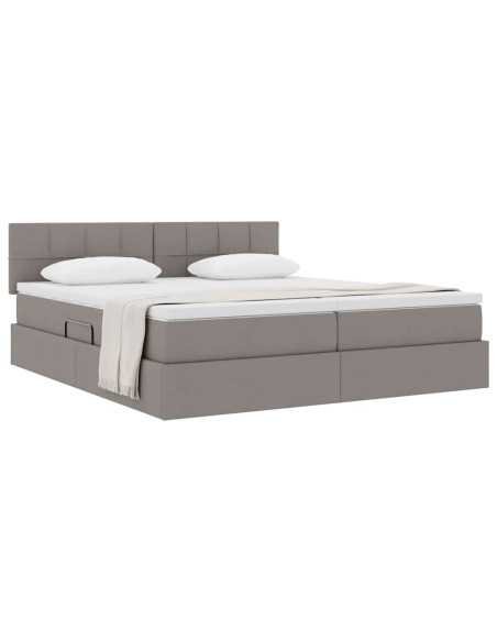 Letto con Contenitore Talpa 180 x 200 cm Pelle Sintetica