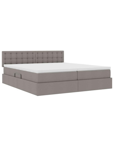 Letto con Contenitore Talpa 180 x 200 cm Pelle Sintetica