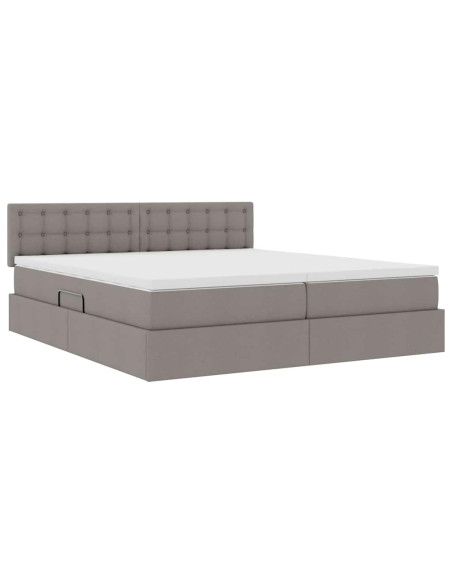 Letto con Contenitore Talpa 180 x 200 cm Pelle Sintetica