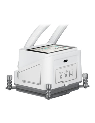 ASUS MAX Gaming LC 360 ARGB LCD White Edition Processore Raffreddatore di liquidi tutto in uno 12 cm Bianco