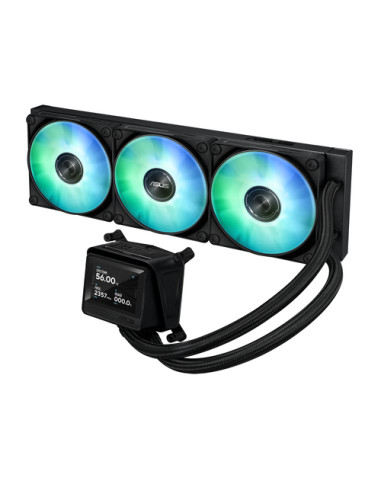 ASUS MAX GAMING LC 360 ARGB LCD Processore Raffreddatore di liquidi tutto in uno 12 cm Nero