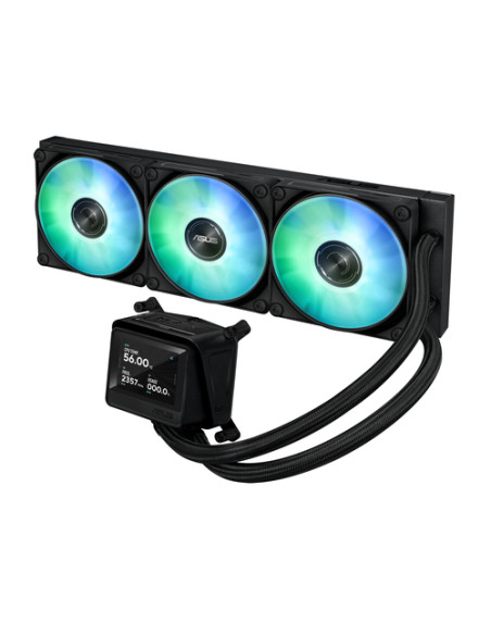 ASUS MAX GAMING LC 360 ARGB LCD Processore Raffreddatore di liquidi tutto in uno 12 cm Nero
