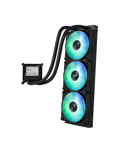 ASUS MAX GAMING LC 360 ARGB LCD Processore Raffreddatore di liquidi tutto in uno 12 cm Nero