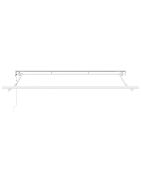 Tenda Retrattile Antracite e Bianco 250 x 200 cm