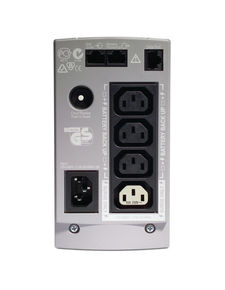 APC Back-UPS gruppo di continuità (UPS) Standby (Offline) 0,65 kVA 400 W 4 presa(e) AC