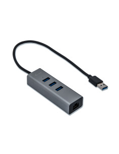 i-tec Metal U3METALG3HUB hub di interfaccia USB 3.2 Gen 1 (3.1 Gen 1) Type-A 5000 Mbit/s Grigio 2