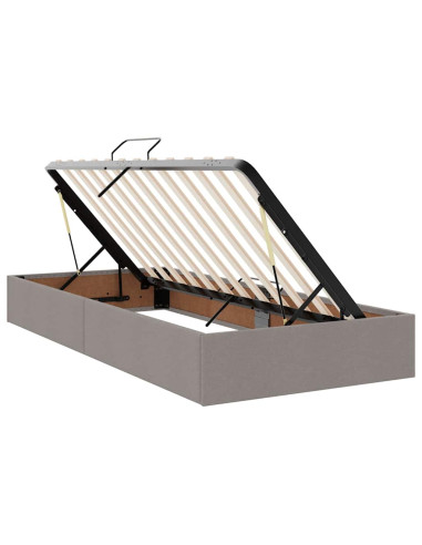 Letto con Contenitore Talpa 180 x 200 cm Pelle Sintetica