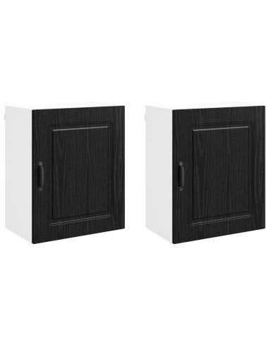 Mobile da cucina Kalmar 2 pcs Rovere Nero 50 x 31 x 60 cm