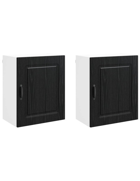 Mobile da cucina Kalmar 2 pcs Rovere Nero 50 x 31 x 60 cm
