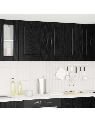 Mobile da cucina Kalmar 2 pcs Rovere Nero 50 x 31 x 60 cm