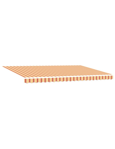 Tenda Retrattile Giallo e Arancione 500 × 350 cm