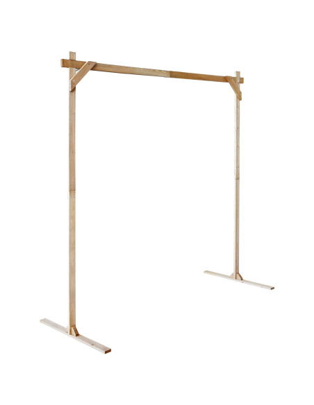 Arco Nuziale Marrone Chiaro 225 x 95 x 226 cm