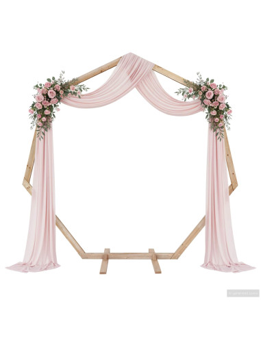 Arco Nuziale Marrone Chiaro 221 x 92 x 216 cm