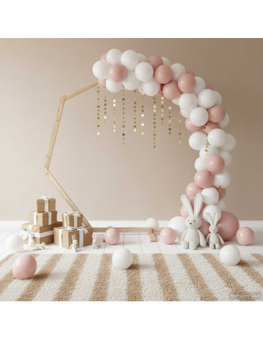 Arco Nuziale Marrone Chiaro 221 x 92 x 216 cm