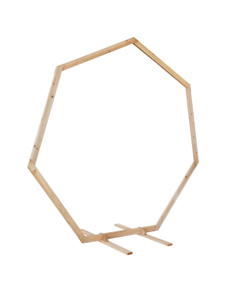Arco Nuziale Marrone Chiaro 221 x 92 x 216 cm