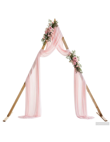 Arco Nuziale Marrone Chiaro 202 x 95 x 254 cm