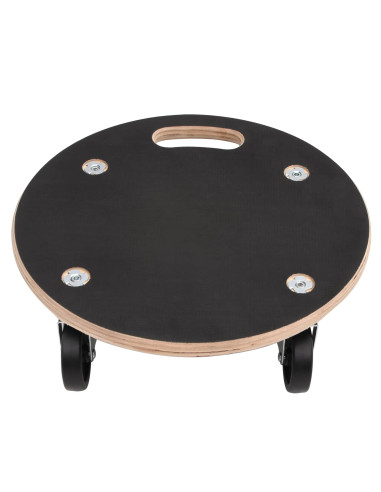Carrello di Trasporto 6 pcs Grigio Legno compensato