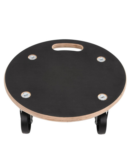 Carrello di Trasporto 6 pcs Grigio Legno compensato