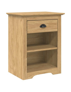 Armadio da Notte BODO Marrone miele 53 x 38,5 x 67 cm 2