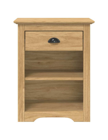 Armadio da Notte BODO Marrone miele 53 x 38,5 x 67 cm