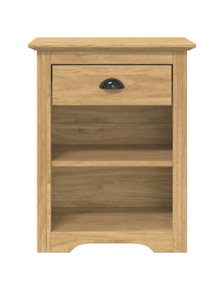 Armadio da Notte BODO Marrone miele 53 x 38,5 x 67 cm