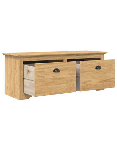 Panchina per corridoio BODO Marrone miele 118 x 40 x 50 cm
