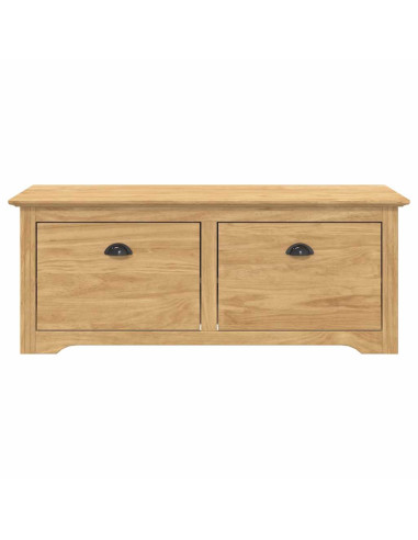 Panchina per corridoio BODO Marrone miele 118 x 40 x 50 cm