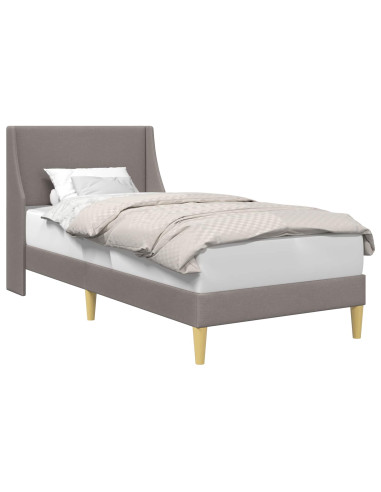 Struttura del letto con testiera Talpa 100 x 200 cm Tessuto