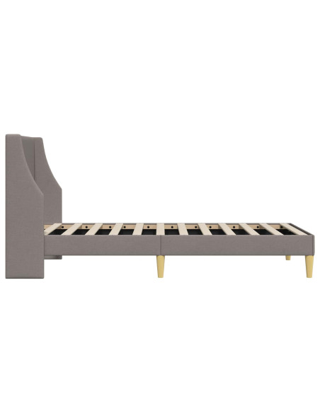 Struttura del letto con testiera Talpa 100 x 200 cm Tessuto
