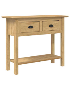 Tavolo consolle BODO Marrone miele 91 x 34.7 x 74 cm 2