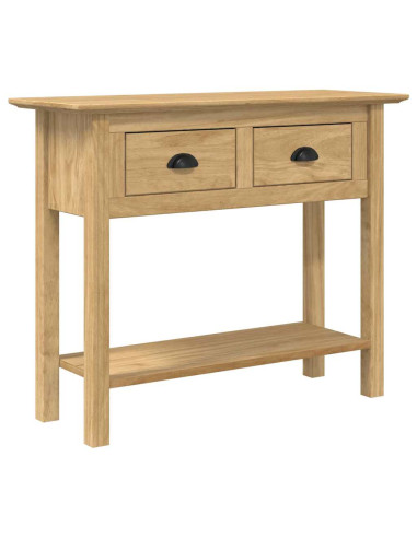 Tavolo consolle BODO Marrone miele 91 x 34.7 x 74 cm