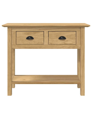 Tavolo consolle BODO Marrone miele 91 x 34.7 x 74 cm